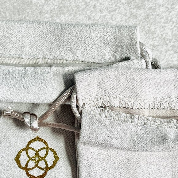 KENDRA SCOTT Elisa Multi Strand Gold Necklace In Iridescent Drusy - NFS PLS READ - Picture 9 of 16